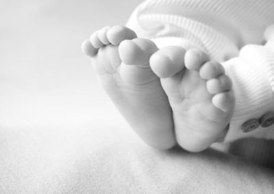 cute baby feet in his newborn session Aldershot
